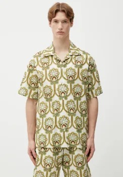 Drole de Monsieur camasa cu in Chemise Lin Tapisserie Florale imagine