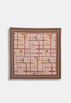 Drole de Monsieur esarfa de dama de matase Cannes imagine