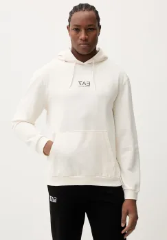 EA7 Emporio Armani hanorac de bumbac imagine