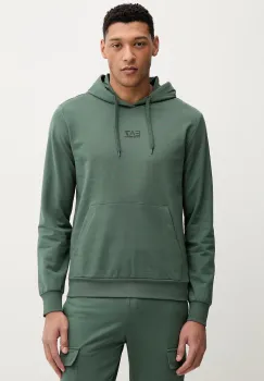 EA7 Emporio Armani hanorac de bumbac imagine