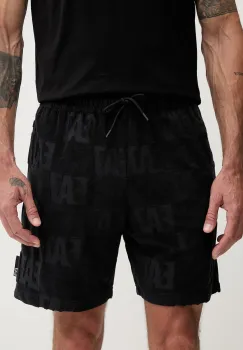 EA7 Emporio Armani pantaloni scurti de trening pentru barbati, cu bumbac imagine