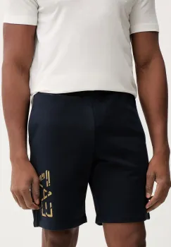 EA7 Emporio Armani pantaloni scurti din bumbac imagine