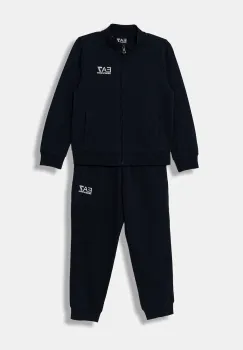 EA7 Emporio Armani trening de bumbac pentru copii imagine