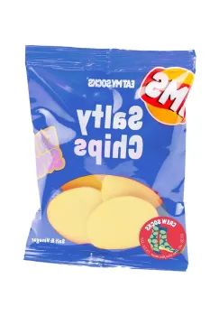 Eat My Socks sosete copii Salty Chips Blue imagine