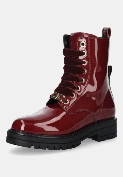 Elisabetta Franchi bocanci copii culoarea bordo, F4A5-E0414 imagine