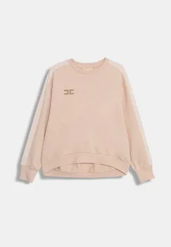 Elisabetta Franchi hanorac pentru copii, din bumbac imagine