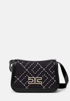 Elisabetta Franchi poseta fete culoarea negru, EFBO108.C.GA023 imagine