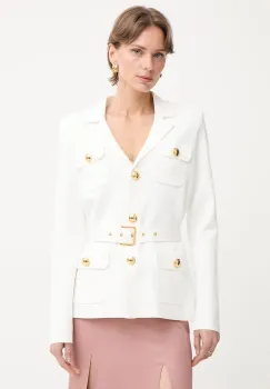 Elisabetta Franchi sacou pentru femei, cu vascoza imagine