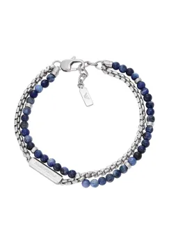 Emporio Armani bratara pentru barbati, din otel inoxidabil Eagle Logo imagine