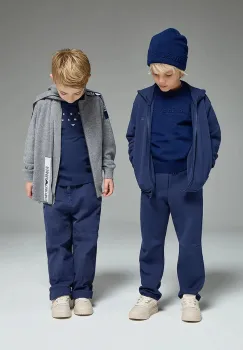 Emporio Armani cardigan cu amestec de lana pentru copii imagine