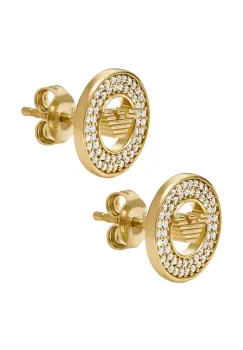 Emporio Armani cercei EAGLE LOGO imagine