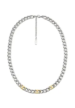 Emporio Armani colier pentru barbati, din otel inoxidabil Eagle Logo imagine