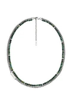 Emporio Armani colier pentru barbati otel inoxidabil agat Eagle Logo imagine