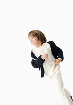 Emporio Armani pantaloni de trening pentru copii imagine