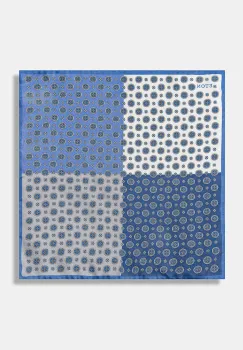 Eton batista de buzunar de matase culoarea bleumarin, A00030526 imagine