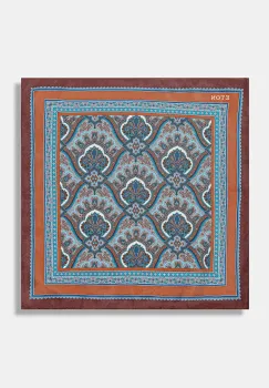 Eton batista de buzunar de matase culoarea rosu, A00031567 imagine