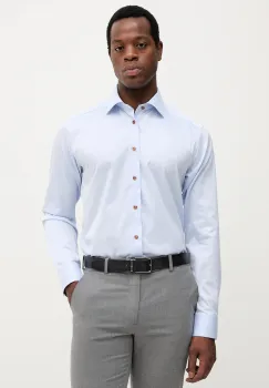 Eton camasa din bumbac cu guler clasic, slim, 100013892 imagine