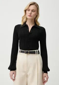 Filippa K cardigan femei, culoarea negru, light, 31084 imagine