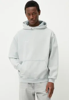 Filling Pieces hanorac de bumbac culoarea gri, cu gluga, cu imprimeu, 80699839980 imagine