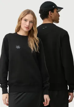 Filling Pieces hanorac de bumbac culoarea negru, neted, 74599861861 imagine