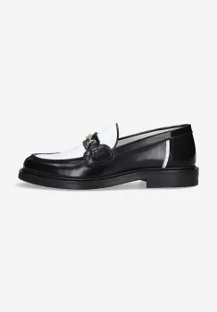 Filling Pieces mocasini de piele Loafer Polido culoarea negru, cu toc plat, 44233192024 imagine