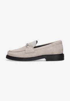 Filling Pieces mocasini din piele intoarsa Loafer Suede culoarea gri, 44222791108 imagine