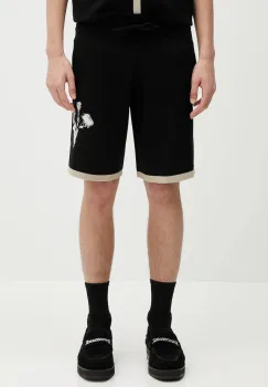 Filling Pieces pantaloni scurti Gardener culoarea negru, 91199851861 imagine