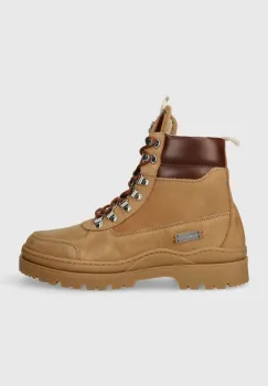 Filling Pieces pantofi de piele intoarsa Mountain Boot Quartz barbati, culoarea maro, 63333369985 imagine