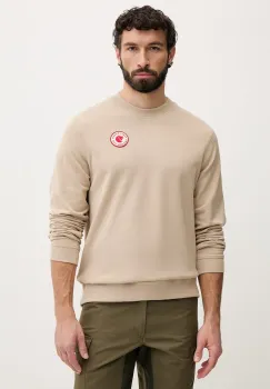Fjallraven bluza sport pentru barbati, din bumbac 1960 Logo Badge Sweater imagine
