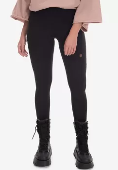 Fjallraven colanti Abisko femei, culoarea negru, uni F84773.550-550 imagine