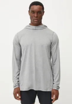 Fjallraven hanorac Abisko culoarea gri, melanj, F87199 imagine