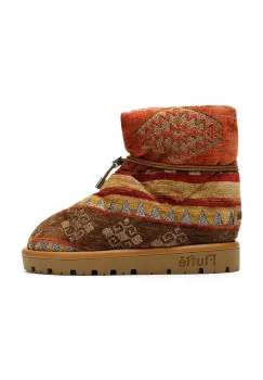 Flufie cizme de iarna Soil culoarea maro, S11 imagine