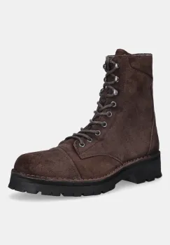 Fly London pantofi de piele intoarsa KAFT126FLY culoarea maro, P211126002 imagine