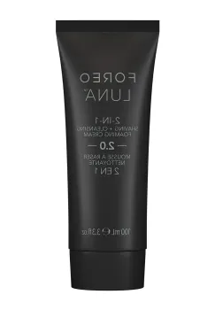 FOREO spuma de curatare faciala 2in1 pentru barbati LUNA(TM) 2-in-1 Shaving + Cleansing Foaming Cream 100 ml imagine