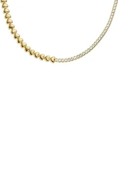 Fossil colier pentru femei, cu cristal Sutton imagine