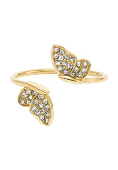 Fossil inel placat cu aur imagine