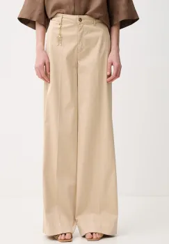 Fracomina pantaloni femei cu bumbac imagine