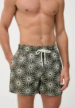 Frescobol Carioca pantaloni scurti de baie culoarea verde, 2614.849 imagine