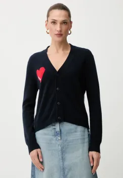 FROM FUTURE cardigan din casmir culoarea gri, WPC01131 imagine