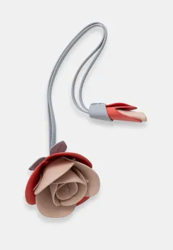 Furla breloc pentru femei, din piele Allegra Rose Charm imagine