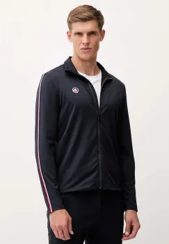 Fusalp bluza Mariozip culoarea bleumarin, cu imprimeu, I2131 imagine