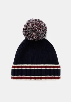 Fusalp caciula de lana culoarea bleumarin, I3715 imagine