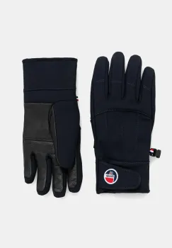 Fusalp manusi de schi din piele culoarea bleumarin, T2701 imagine