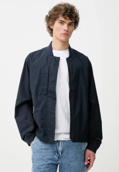 G-Star jacheta de bumbac culoarea bleumarin, de tranzitie, D26193-C973 imagine