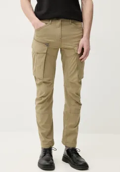 G-Star Raw pantaloni barbati, culoarea verde, cu fason cargo, D02190-D909 imagine