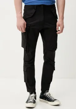 G-Star Raw pantaloni culoarea negru, drept, D26174-D909 imagine