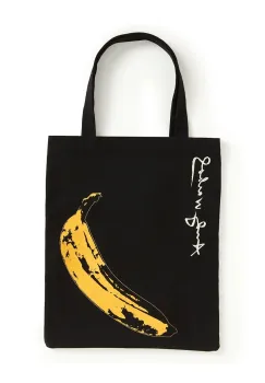 Galison geanta de bumbac Warhol Banana Canvas Tote Bag imagine