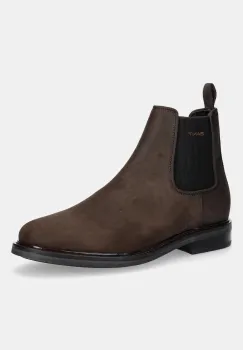 Gant cizme chelsea din nubuc St Fairkon culoarea maro, 31654088 imagine