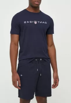 Gant pantaloni scurti barbati, culoarea albastru marin imagine