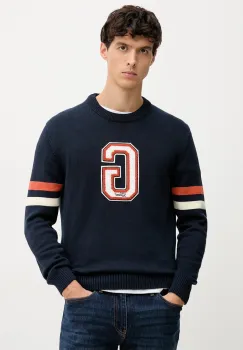 Gant pulover culoarea bleumarin, 8030264 imagine